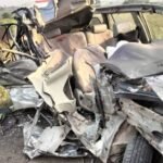 Accident News : टैंकर और इनोवा कार के बीच भीषण टक्कर, 4 लोगों की मौत, 3 गंभीर रूप से घायल